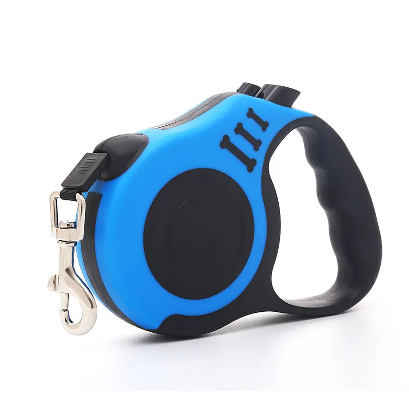 Retractable Nylon Dog Leash – 3M/5M Durable Automatic Lead
